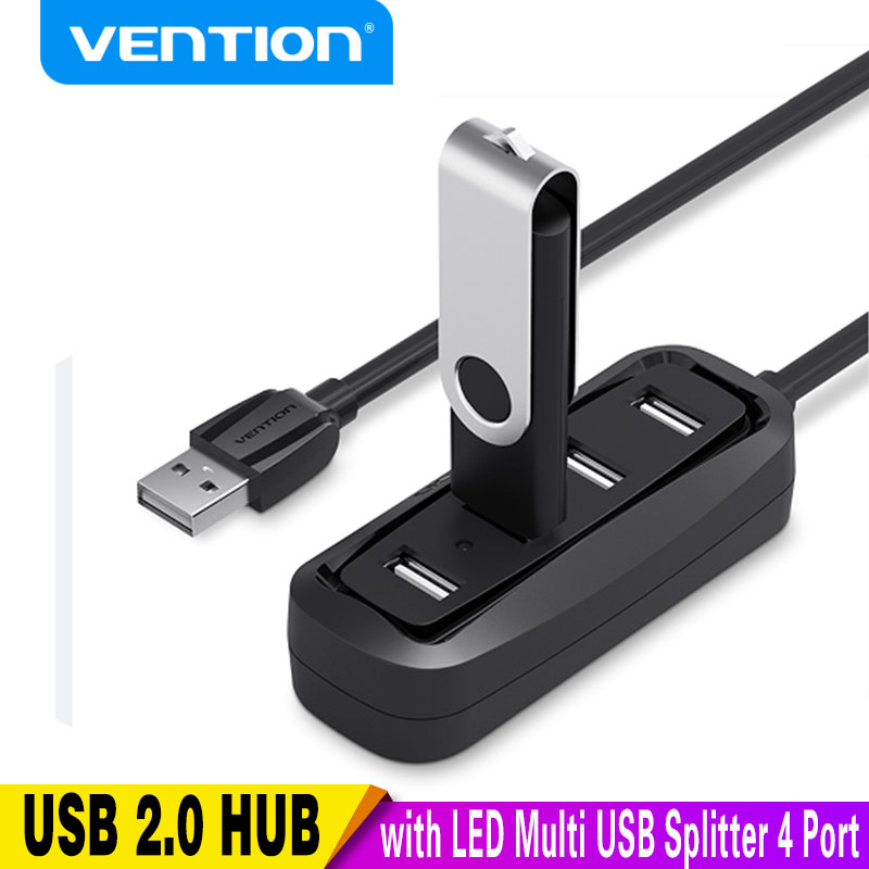 Laptop Accessories Bundle - Vention USB 2.0 HUB 4 Port