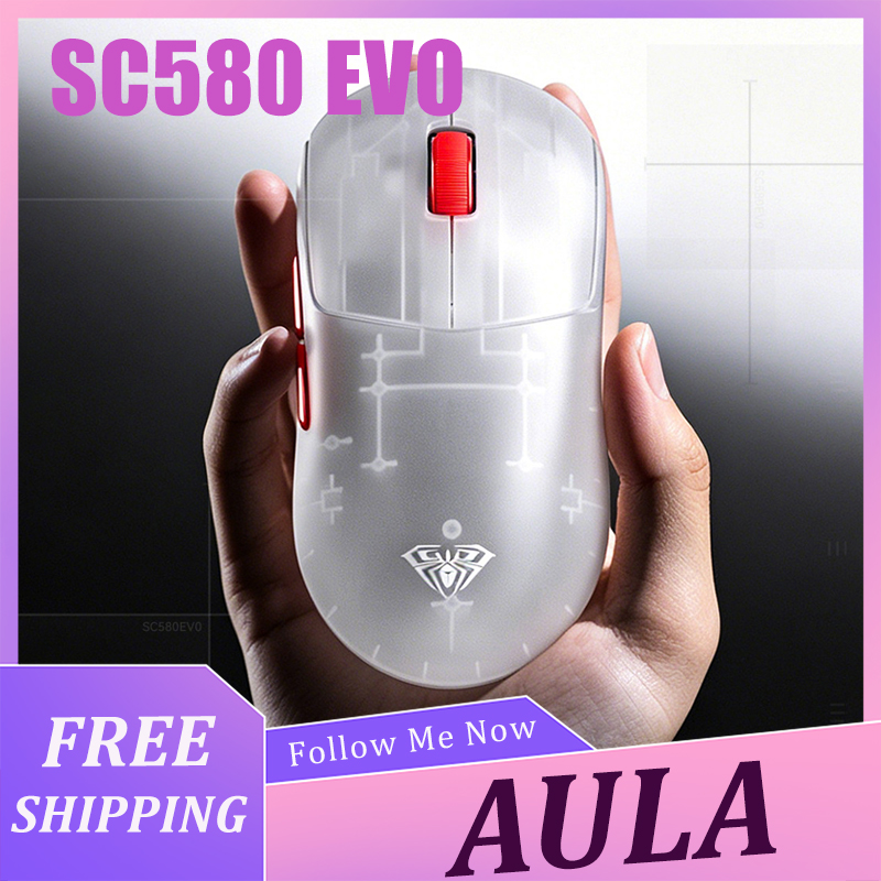 Laptop External Accessories - AULA SC580 EVO Mouse Lightweight Wireless