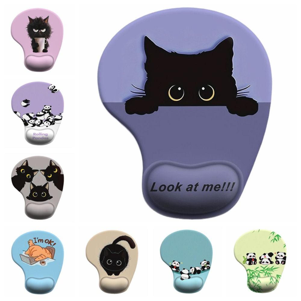Non-Slip Cartoon Animal Mouse  - огляд і ціна Wrist Rest Gel