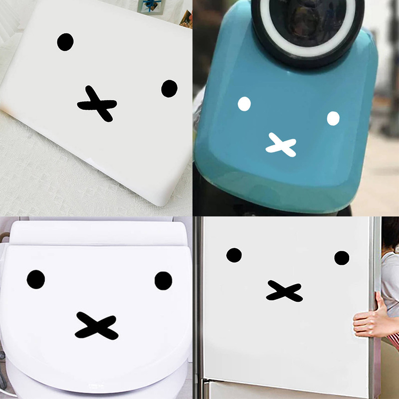 Kawaii Miffy Cartoon Emoji Car - огляд і ціна Laptop Accessories Price
