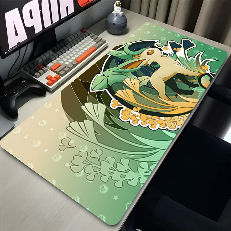 Mouse Pad Gamer P-pokemon Leaf - огляд і ціна Laptop Accessories Toys