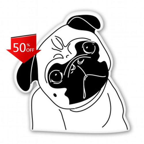 Pug Face Unique Motor Home Boa - огляд і ціна Laptop Unique Accessories