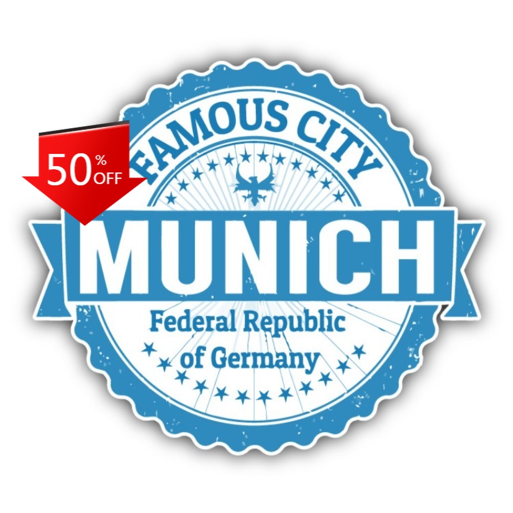 Munich City Germany Grunge Fun - огляд і ціна Laptop Unique Accessories