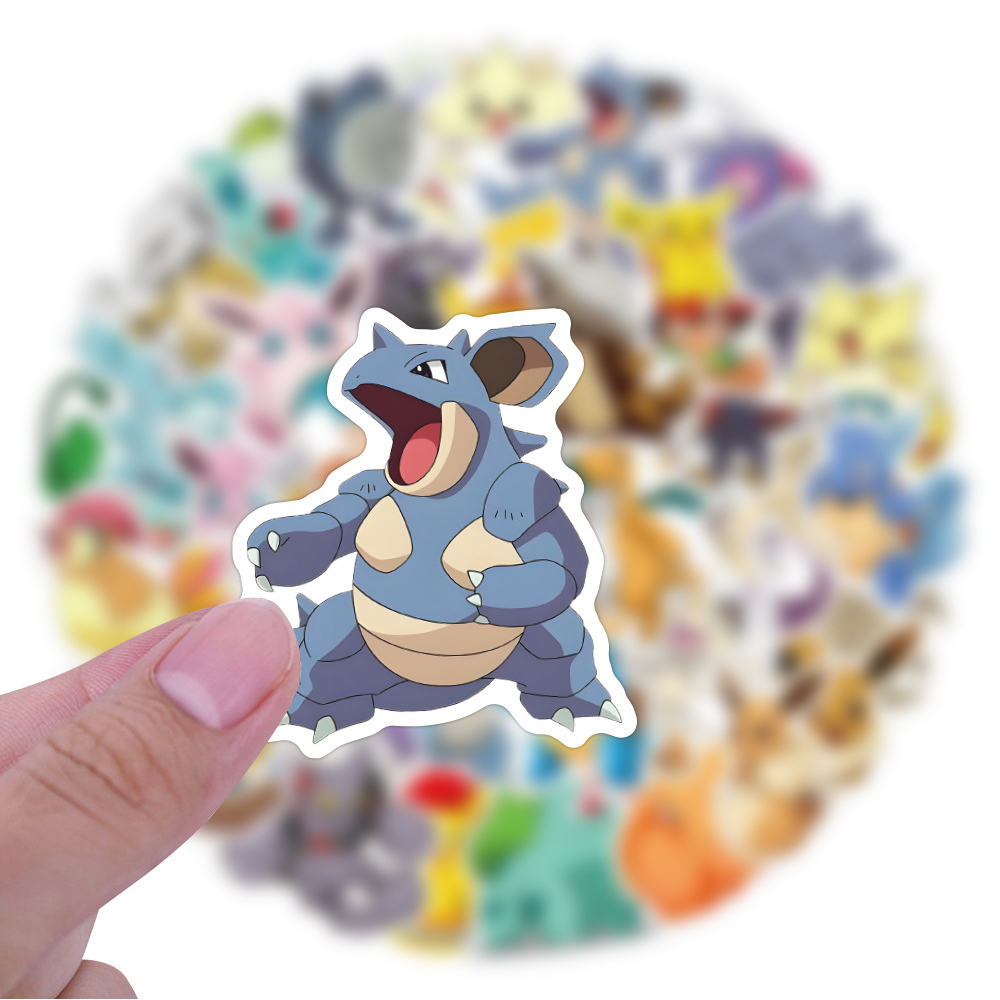 50/60pcs Cute Cartoon Anime Po - огляд і ціна Laptop Accessories Toys