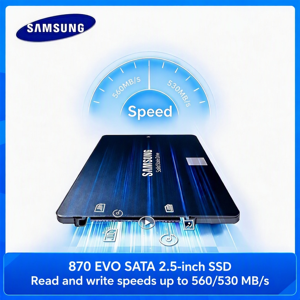 SAMSUNG SSD 870 EVO Internal S - огляд і ціна Samsung Ssd Evo 870